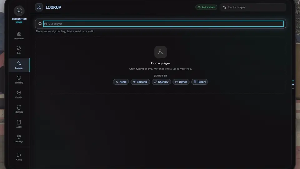 Lookup with live suggestions and the search-by hint